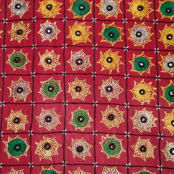 Vintage East Indian Gujarati tapestry/wall hanging